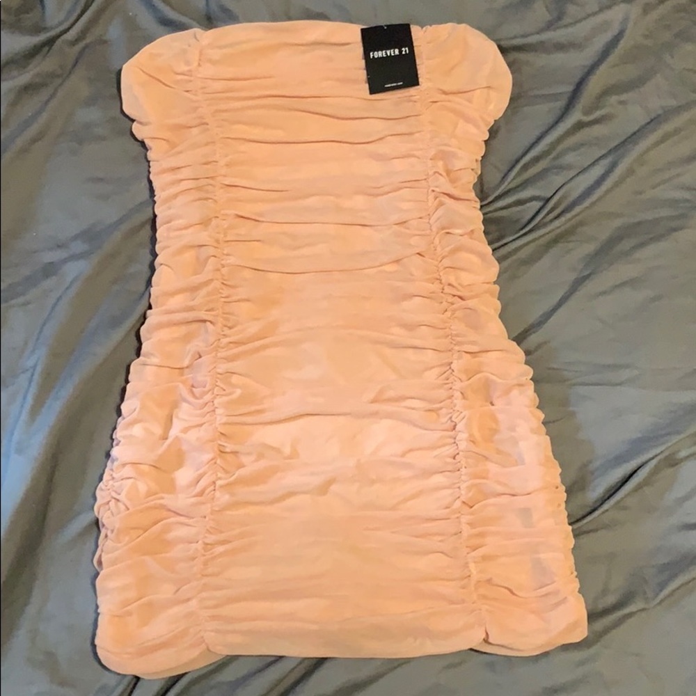 Fitted Ruffled Dress